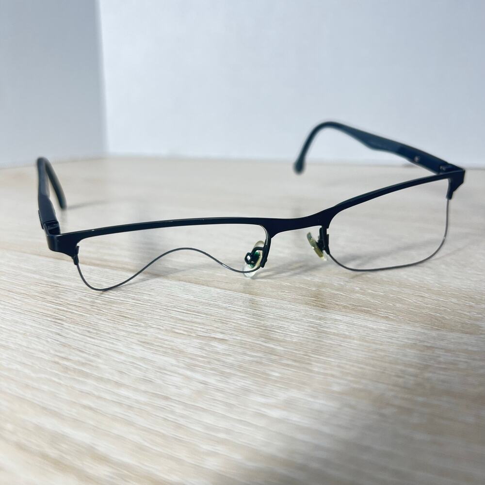 Carrera 8843 807 Eyeglasses PARTS ONLY Black Half Rim 54-19-145
